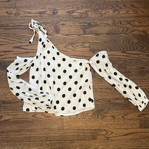 Lovers + Friends asymmetrical top